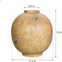 Ceramic Floor Vase, 12.5 Inch, Large