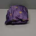 Regency Empire Jane Austen Vintage High Waistline Tea Party Ball Gown Purple Floral Puffy Sleeve Dress (3X-Large)