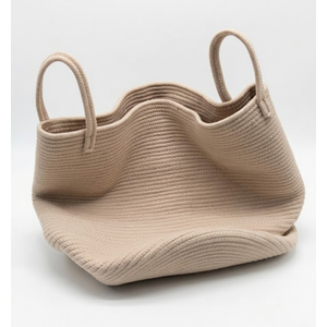 Large Woven Laundry Basket Hamper