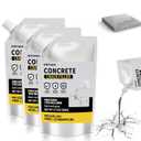 Concrete Crack Filler for Driveway, High Elasticity Cement Crack Filler, Self Leveling Quick Drying Sealing Adhesive for Outdoor, Patio, Waterproof (3.3 LB)