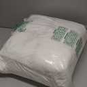 Bioweaves 100% Organic Cotton Mattress Pad Cover, GOTS Certified Cooling 300 GSM Quilted Fitted Mattress Topper & Protector with Soft Cotton Wadding - White, 20 Inch Deep Pocket, King