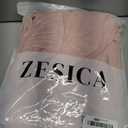 ZESICA Women's 2026 Summer Halter Cocktail Dresses Sleeveless Ruffle Tiered Chiffon Pleated Wedding Guest Mini Dress,
Pink, Medium