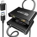 ByteWave USB 3.0 HDMI Capture Card, [Metalshell, 4K Loop Out, No Latency] Full HD 1080P60 HDMI to USB C Audio Video Game Capture Device for Streaming, Cam Link Compatible with Switch2/PS5/Xbox/PC/OBS