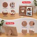 Cituarko Anniversary Wedding Gifts for Couples, Anniversary Picture Frame for Her Him Boyfriend Girlfriend Wife Husband, Bridal Shower Gifts Wood Picture Frame Holds One 4x6 Inches Photo