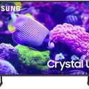 Samsung 55-Inch Class Crystal UHD 4K DU7200 Series HDR Smart TV w/Object Tracking Sound Lite, PurColor, Motion Xcelerator, Mega Contrast, Q-Symphony (UN55DU7200, 2024 Model)