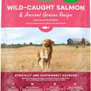 Open Farm, Ancient Grains Dry Dog Food, Protein-Rich & Nutrient Dense, 90% Animal Protein Mixed with Non-GMO Fruits, Veggies and Superfoods, Wild Caught Salmon Recipe, 4lb Bag (4 Pound (Pack of 1))