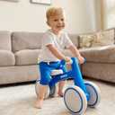 SEREED Baby Balance Bike for 1 Year Old Boys Girls 12-24 Month Toddler Balance Bike, 4 Wheels Toddler First Bike, First Birthday Gifts, Small