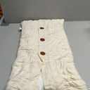 XMWEALTHY Unisex Infant Swaddle Blankets Soft Thick Fleece Knit Baby Girls Boys Stroller Wraps (White)