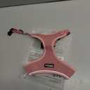 EcoBark Step in Dog Harness - Eco-Friendly Small & Medium Breed Dog Harnesses - Reflective and Adjustable Mini Body Halter Vest - Soft Mesh Toy Breed Harness (Bubblegum Pink, Medium)