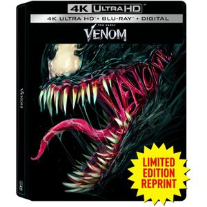 Venom (Limited Edition Steelbook) [4K UHD + Blu-ray + Digital]