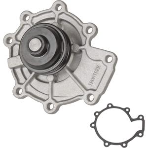 IRONTREE AW4132 Water Pump Kit with Gasket Compatible with 2003-2006 Ford Escape, 2003-2005 Ford Taurus, 2003-2008 Mazda Tribute, 03-06 Mazda MPV, 05-06 Mercury Mariner, 03-05 Mercury Sable, 3.0L V6