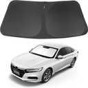 Windshield Sun Shade Foldable Reflective Sunshade Fit for 2018-2022 Honda Accord Sedan Accessories Window Shade Sun Visor Heat Protection Keeps Car Cool