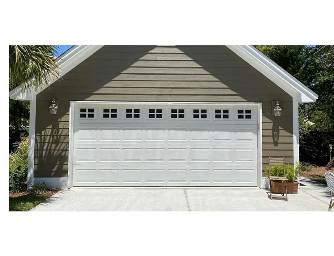 32 Sheets 2 Car Garage Kits Household Easy Installation Magnetic Panels Fake Windows Hardware Decorative (Size 6.14" x 4")