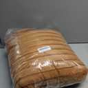 Amlie Home Faux Fur Throw Blanket for Couch, Cozy Fuzzy Fluffy Fur Luxurious Soft Striped Plush Gift Blankets for Family Sofa Chair Bedroom, 55"x70", Orange Brown