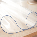 30x60 Inch Clear Table Cover Protector 1.5mm Thick PVC Water Resistant Rectangle Plastic Non-Slip Table Pad for Wooden Coffee Table Writing Desk