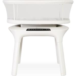 4moms MamaRoo Sleep Bassinet, Supports Baby's Sleep with Adjustable Features - 5 Motions, 5 Speeds, 4 Soothing Sounds and 2 Heights