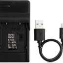 Norifon LI-40B USB Charger for Olympus D-720, FE-230, FE-340, FE-280, FE-20, Stylus 710, 790SW, 770SW, 7010, 760, 720SW, VR-320, VR-310, X-935, X-905 Camera and More