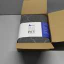 WePet Cat Litter Box Mat, Kitty Premium PVC Pad, Durable Trapping Rug, Phthalate Free, Urine-Resistant, Scatter Control, XXL 47 x 36 Inch, Grey