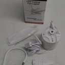 20.5'' Gazebo Ceiling Fan with Light, Plug in Outdoor Hanging Fan for Patio Canopy Tent Porch RV, 5 Fan Speeds with Adjust Lighting, 16.4 FT Cord, 8 Hours Timer (Remote need Paired before Use)