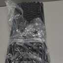 TECKNET Gaming Keyboard, USB Wired Computer Keyboard, 15-Zone RGB Illumination, IP32 Water Resistance, 25 Anti-ghosting Keys, All-Metal Panel (Whisper Quiet Gaming Switch) (Black)