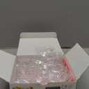 Nuliie 10PCS Flange Sizing Kit 13/15/17/19/21mm for 24mm Flange/Shield of Most Pumps, Silicone Flanges Insert for Momcozy/Spectra Electric Breast Pumps, Pumping Essential Kit for Moms