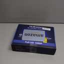 Blu Ray Player 1080P Blu-ray Disc Player for Home Cinema, Dolby Audio/DTS, Plays All DVDs and Region A 1 Blu Rays, Supports 128GB USB Stick, with HDMI and AV Output Connection Cable, NTSC US Standard