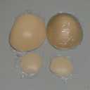 Niidor Adhesive Bra Strapless Ultra Sticky Invisible Push up Silicone Bra, Reusable for Backless Dress, Cup Size: E