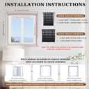 Solid Wood Blackout Blinds, 2" Slats 100% Room Darkening for Home Bedroom Bathroom Living Room Windows 28x48inch