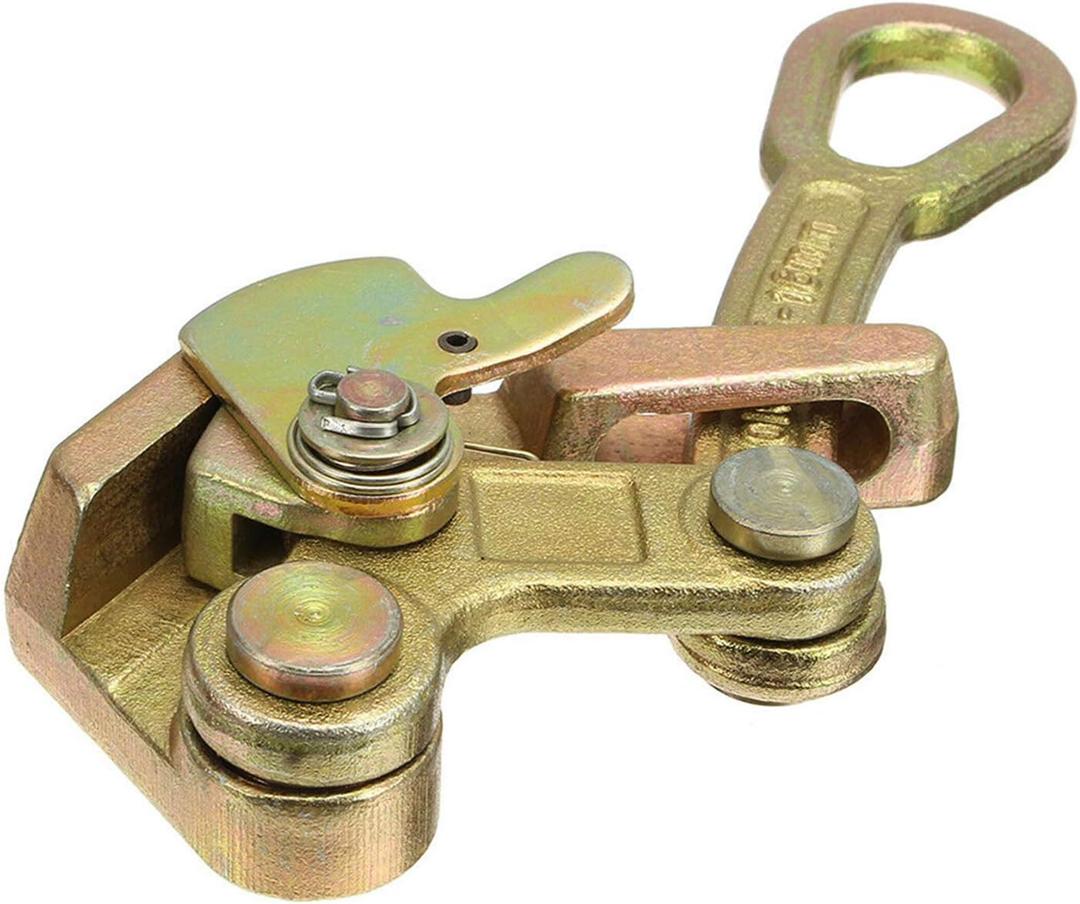 Cable Grip Wire Gripper Steel Cable Puller Tool for Wire Rope,Pulling 2204 Lbs(1 Ton)