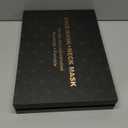 Red Light Therapy for Face and Neck, 8 Colors LED Face Mask Light Therapy with 850NM Near Infrared, 3000 mAh Rechargeable 6-In-1 Red Light Therapy Mask Set Skin Care Device for Skin Rejuvenation (Black)