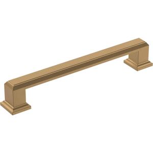 Amerock | Cabinet Pull | Champagne Bronze | 5-1/16 inch (128 mm) Center-to-Center | Appoint | 1 Pack | Drawer Pull | Cabinet Handle | Cabinet Hardware