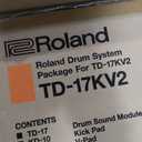 Roland TD-17KV2 V-Drums | Quiet 5-Piece Electronic Drum Kit with Crash, Ride & Hi-Hat with Controller Pedal