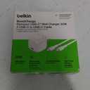 Belkin USB C Charger Block 30W, USB-C PD Super Fast Charging for Apple iPhone 17, Air, Pro, Pro Max, Samsung Galaxy S25, Galaxy S24, iPad, AirPods, Nintendo Switch 2, Google Pixel 10, etc. - White