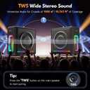 Karaoke Machine for Adults with Bass/Treble/Echo Adjustment, 300W PA System