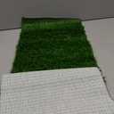 TURSTIN Artificial Grass Table Runner - 12 x 36 Inch Green Synthetic Grass Carpet Rug for Table Decorations, Spring, Summer, Wedding, Birthday Parties