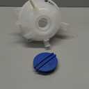 Coolant Radiator Reservoir Tank Coolant Overflow Expansion Bottle with Cap and Sensor - Compatible for Volkswagen Passat CC Golf GTI Jetta Tiguan for Audi A3 Q3 TT - Replace Part 1K0121407A