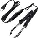 Hair Extension Connector Iron, Adjustable Temperature Hair ConnectorProfessional Hair Extensions Tool for Home and Salon Use Black US Plug 110V