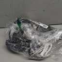 Hand Mixer, Mixer Handheld Digital Display Speed Rechargeable with 6 Stainless Steel Attachments Whisks Beaters Dough Hooks & Storage Base, Blender for Baking, Eggs, Silver