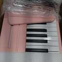 Kids Piano Keyboard, Digital Piano for Kids, Music Educational Instrument Toy, Wood Toy for 3+ Girls and Boys (Pink, 25 Keys)