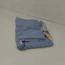 NE PEOPLE Women’s Quilted Vest – Reversible Lightweight Sleeveless Full Zip Up Faux Fur Lining Gilet Jacket with Pockets NEWV44 Blue L