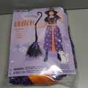 Spooktacular Creations Light Up Witch Costume for Toddler Girls, Fairy Tale Witch Outfit for Kids Halloween Dress Up Parties (Toddler (3-4 yrs), Purple)
