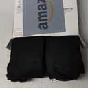 Pembrook Ribbed Knit Bamboo Viscose Diabetic Socks - 6 Pairs Crew Neuropathy Socks for Women | Diabetic Socks for Women (Medium)