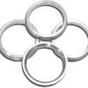 73.1 to 60.1 Hub Rings, 73.1mm OD to 60.1mm ID Aluminum Hub Centric Rings, Pack of 4
