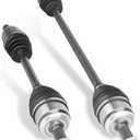 New Front left & Right CV Axle Shaft Assembly 1.8L 1.8 Fits for Honda Civic 2006-2015(for 2014-2015 Civic Natural Gas, Sedan Only)66-4232, 66-4233, Automatic Trans