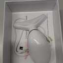 7 Color Face and Neck Massager Light Therapy, Red Light Based Facial Massager for Skin Care, Smoothing, Firming (White)