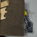 FUKUMARU Cat Scratcher, 18.9 Inch L Shape Cat Scratch Pad, Vertical Cat Scratcher Wall Mounted, Cat Scratching Cardboard with Ball Toy for Indoor Cats