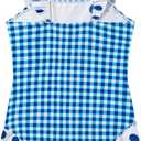 LIZENS Girls One Piece Swimsuit Ruffles Bathing Suit for Kids 2-12T