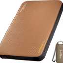 LOSTHORIZON Air & Foam Camping Mattress, Self-Inflating Sleeping Pad, 4.5" Thick, with Air Pump, Queen