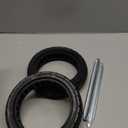 50/75-6.1 Off-road Solid Tire, 8 1/2 x2 Scooter tire, 8.5x2 Scooter Tubeless Solid Tire, for Gotrax GXL V2/XR/APEX Xiaomi M365/M365 Pro/Pro 2/1S/ 3/3 Lite Scooter (2 Pack) (A)