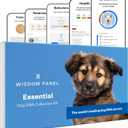 Wisdom Health Essential Dog DNA Kit | Most Accurate Test | 365+ Breeds | 30 Genetic Health Conditions | 50+ Traits, Relatives, Ancestry | Pack of 1